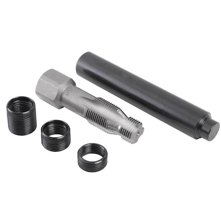 Great Neck OEMTOOLS 9/16 in. Stainless Steel Non Locking Helical Thread Repair Kit M14 - 1.25 mm 25647